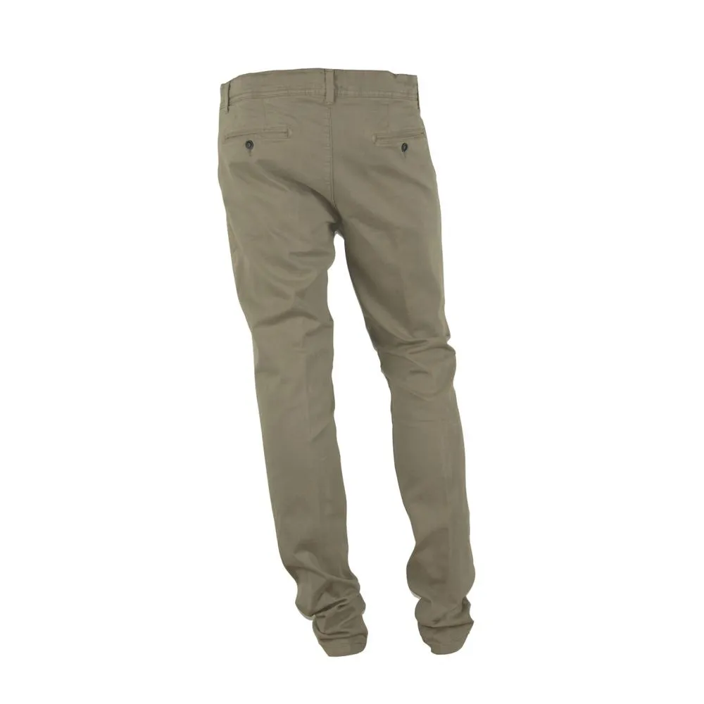 Made in Italy Beige Cotton Men Pant sold by Siebentaschen product image thumbnail 2