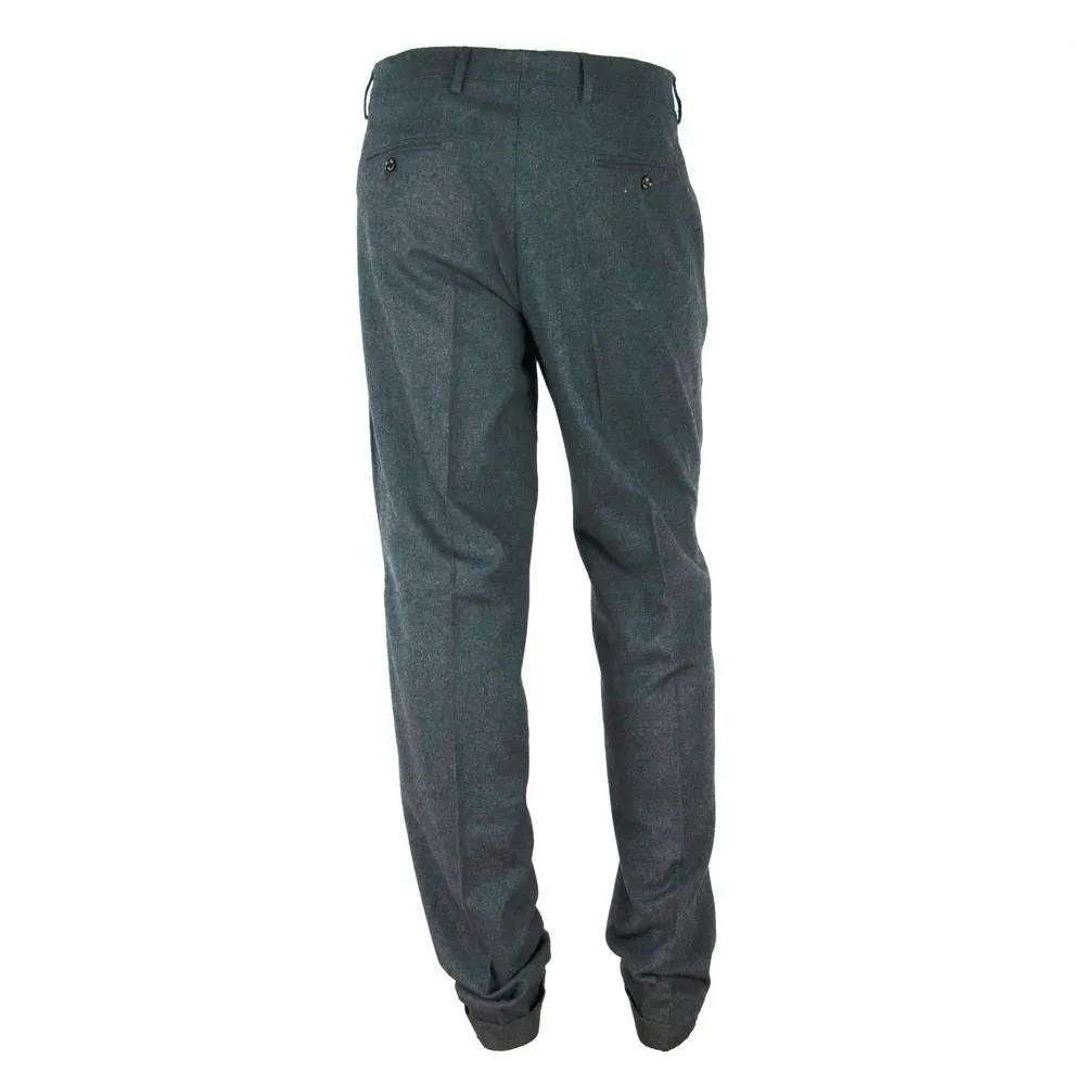 Made in Italy Gray Cotton Men Pant sold by Siebentaschen product image thumbnail 2