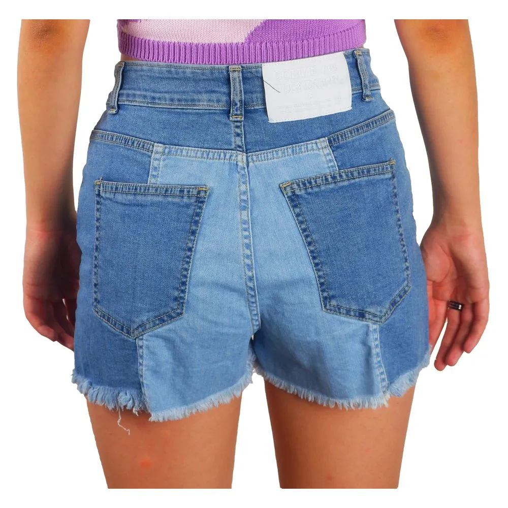 Comme Des Fuckdown Chic Raw Hem Denim Shorts sold by Siebentaschen product image thumbnail 2