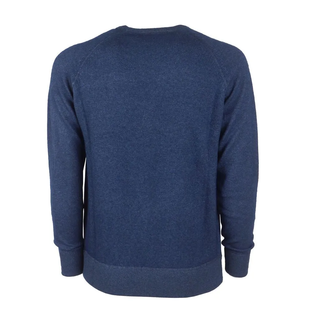 Emilio Romanelli Blue Cashmere Men Sweater sold by Siebentaschen product image thumbnail 2