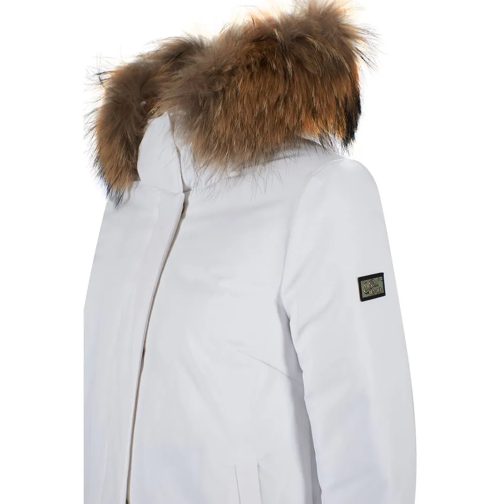 Yes Zee White Nylon Women Jacket sold by Siebentaschen product image thumbnail 2