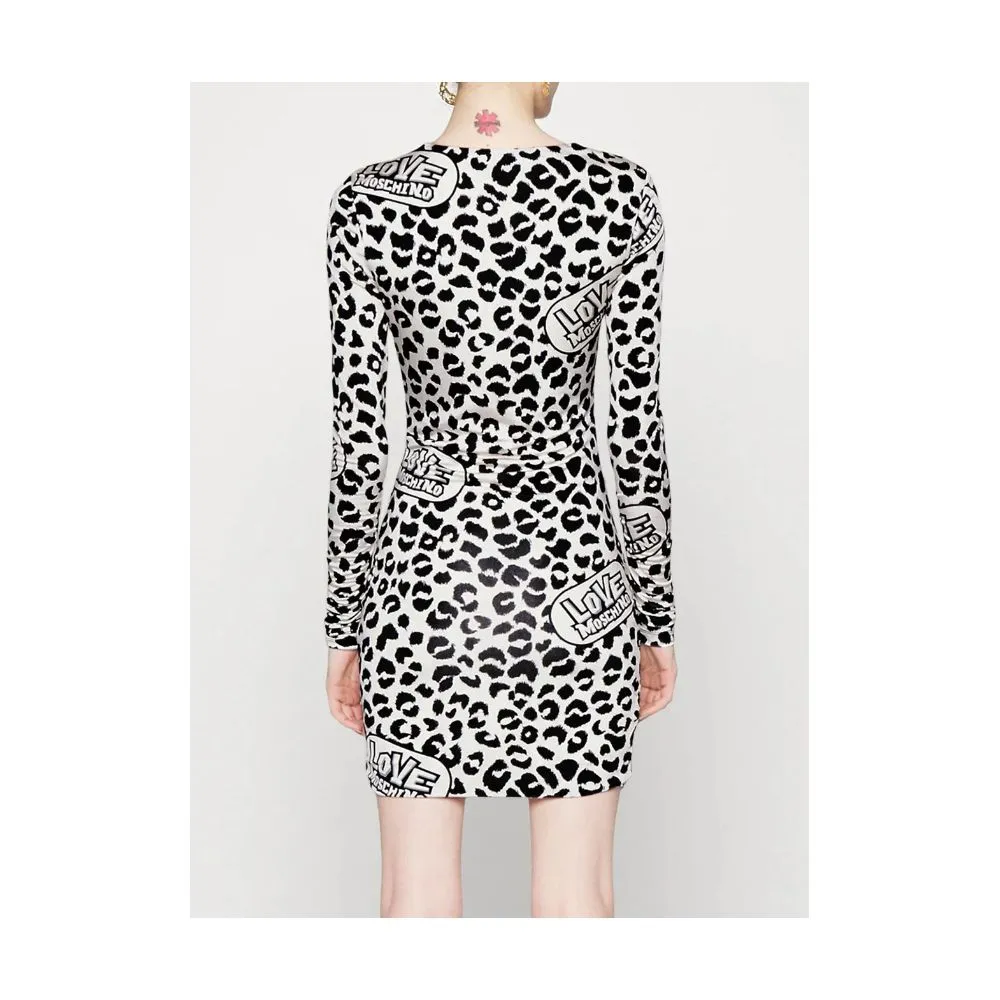 Love Moschino White Viscose Women Dress sold by Siebentaschen product image thumbnail 2