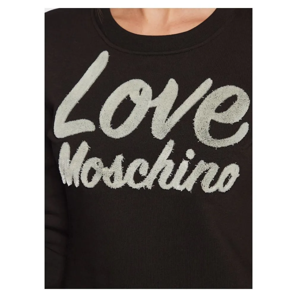 Love Moschino Chic Embossed Logo Cotton Blend Dress sold by Siebentaschen product image thumbnail 3