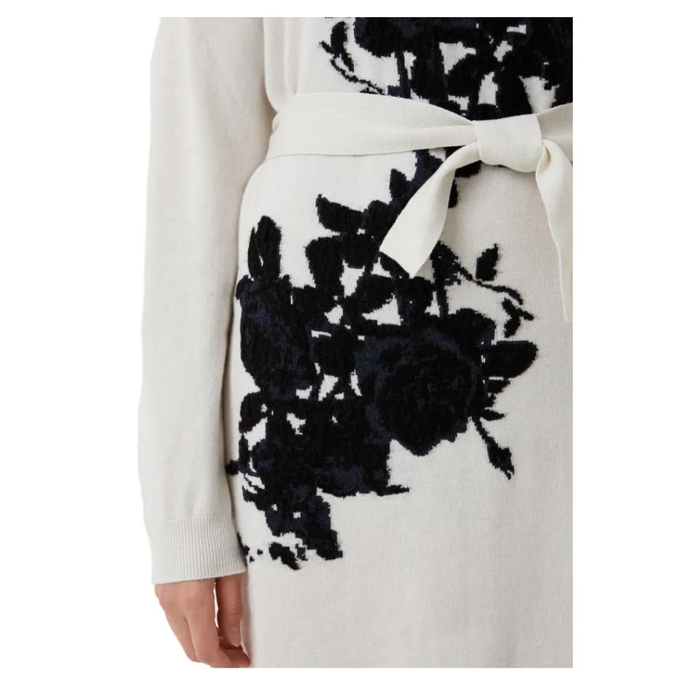 Love Moschino Elegant Embroidered Wool Blend Long Dress sold by Siebentaschen product image thumbnail 3