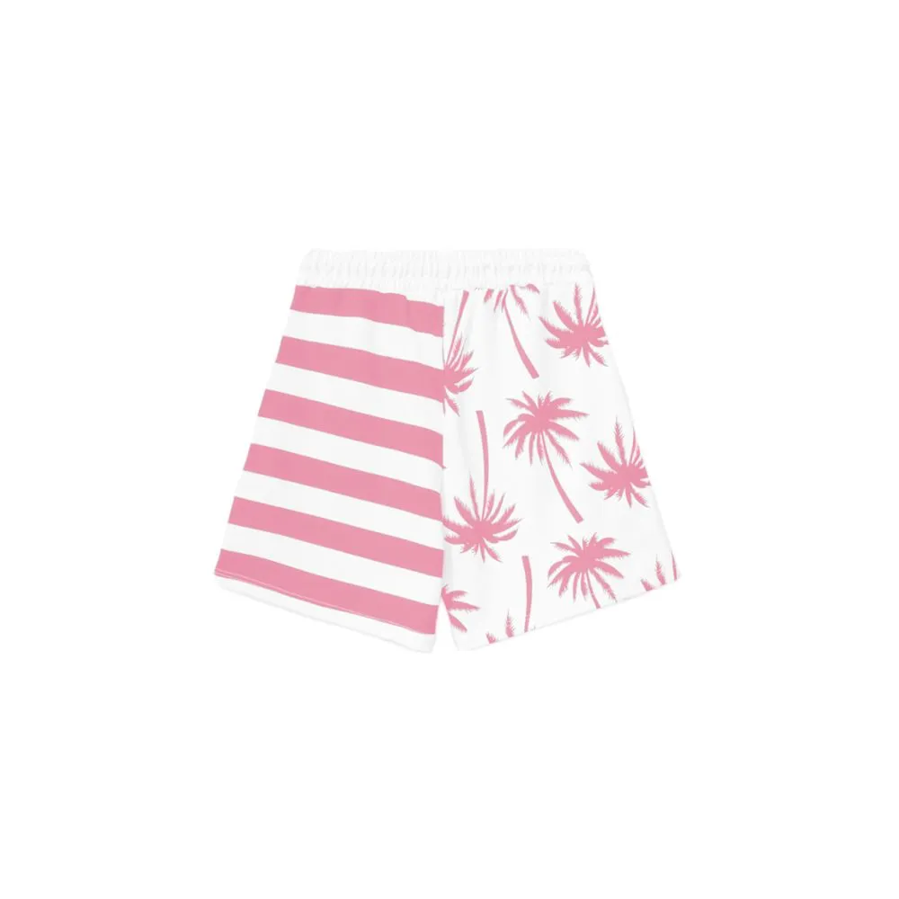 Comme Des Fuckdown Chic Pink Striped Drawstring Shorts sold by Siebentaschen product image thumbnail 2