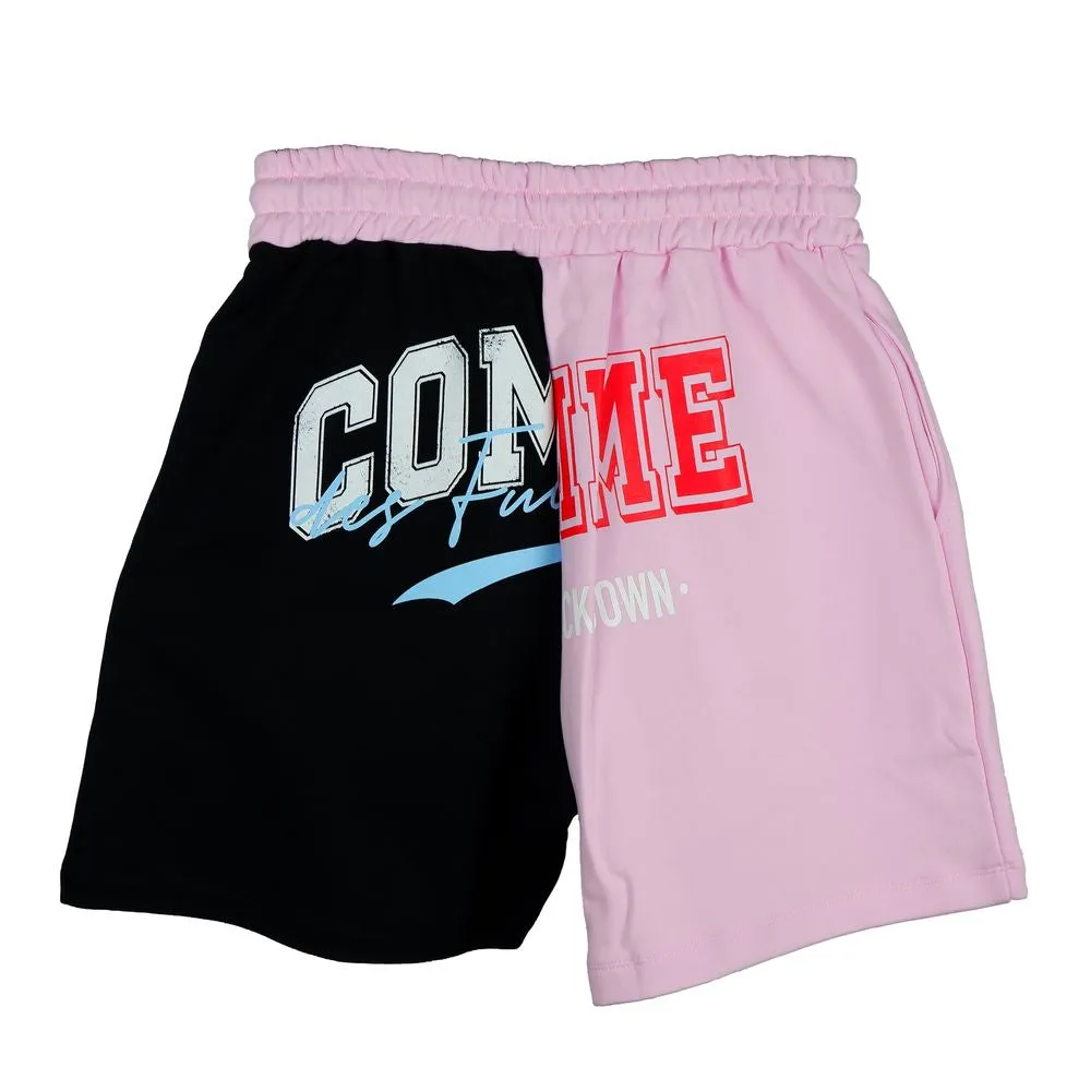 Comme Des Fuckdown Chic Two-Tone Graphic Shorts sold by Siebentaschen product image thumbnail 2
