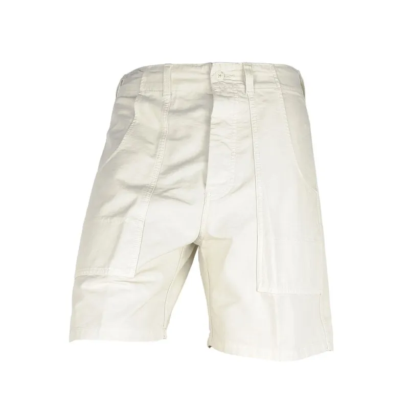 Don The Fuller White Cotton Men's Bermuda Shorts sold by Siebentaschen