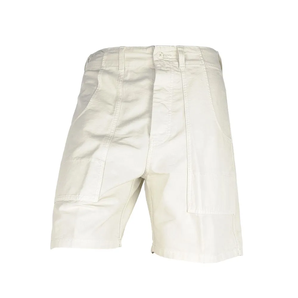 Don The Fuller White Cotton Men's Bermuda Shorts sold by Siebentaschen