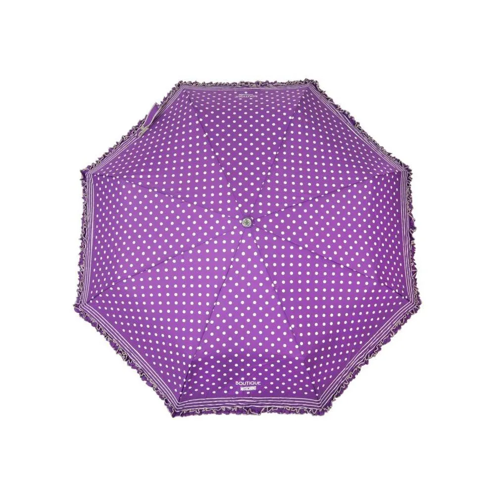Boutique Moschino Purple Polyester Women Umbrella sold by Siebentaschen product image thumbnail 2