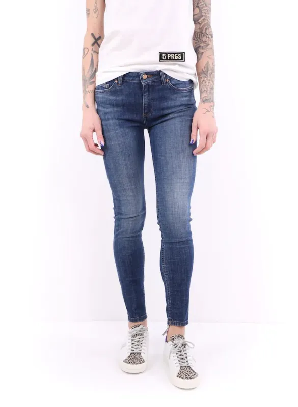Don The Fuller Blue Cotton Women Jeans sold by Siebentaschen