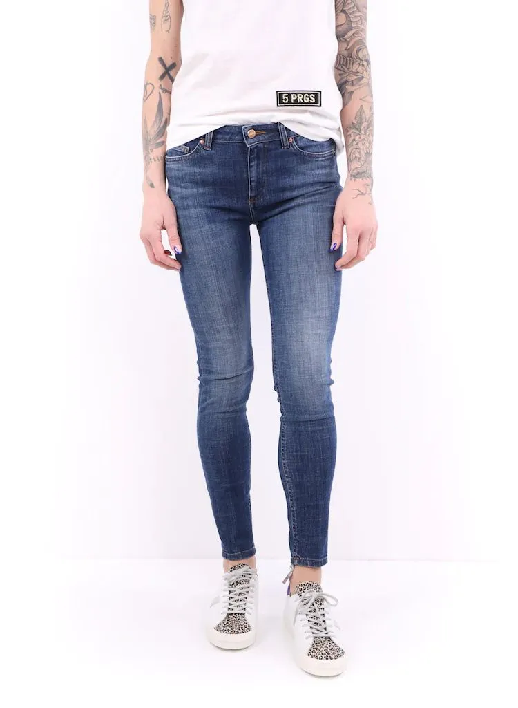 Don The Fuller Blue Cotton Women Jeans sold by Siebentaschen