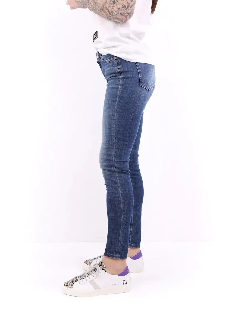 Don The Fuller Blue Cotton Women Jeans sold by Siebentaschen product image thumbnail 3