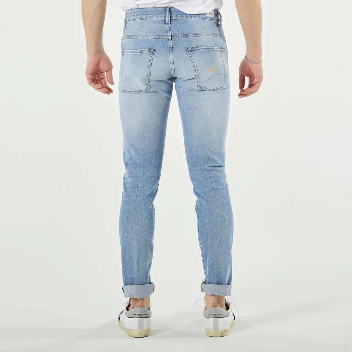 Don The Fuller Blue Cotton Men Jeans sold by Siebentaschen product image thumbnail 2