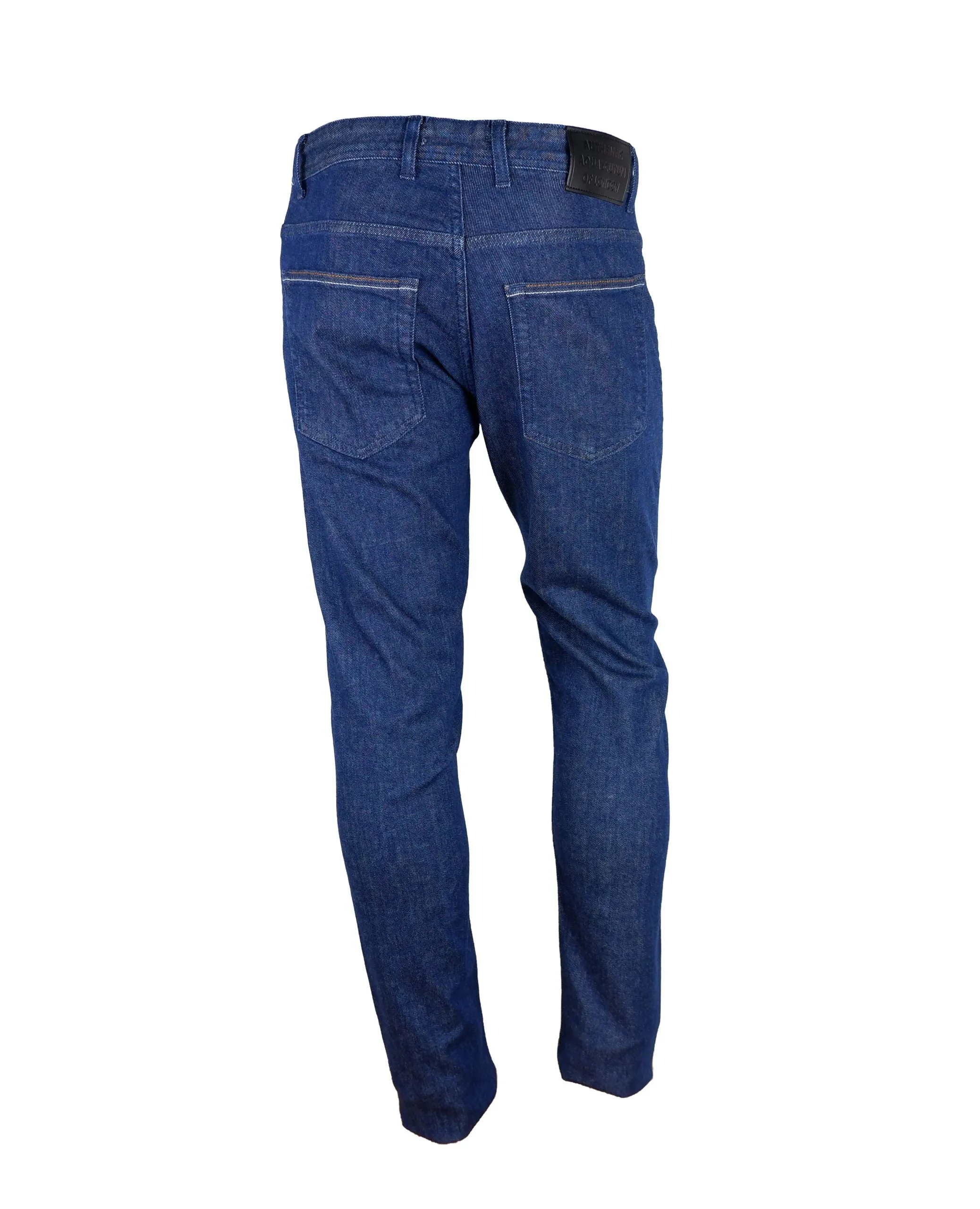 Aquascutum Blue Cotton Men Jeans sold by Siebentaschen product image thumbnail 2