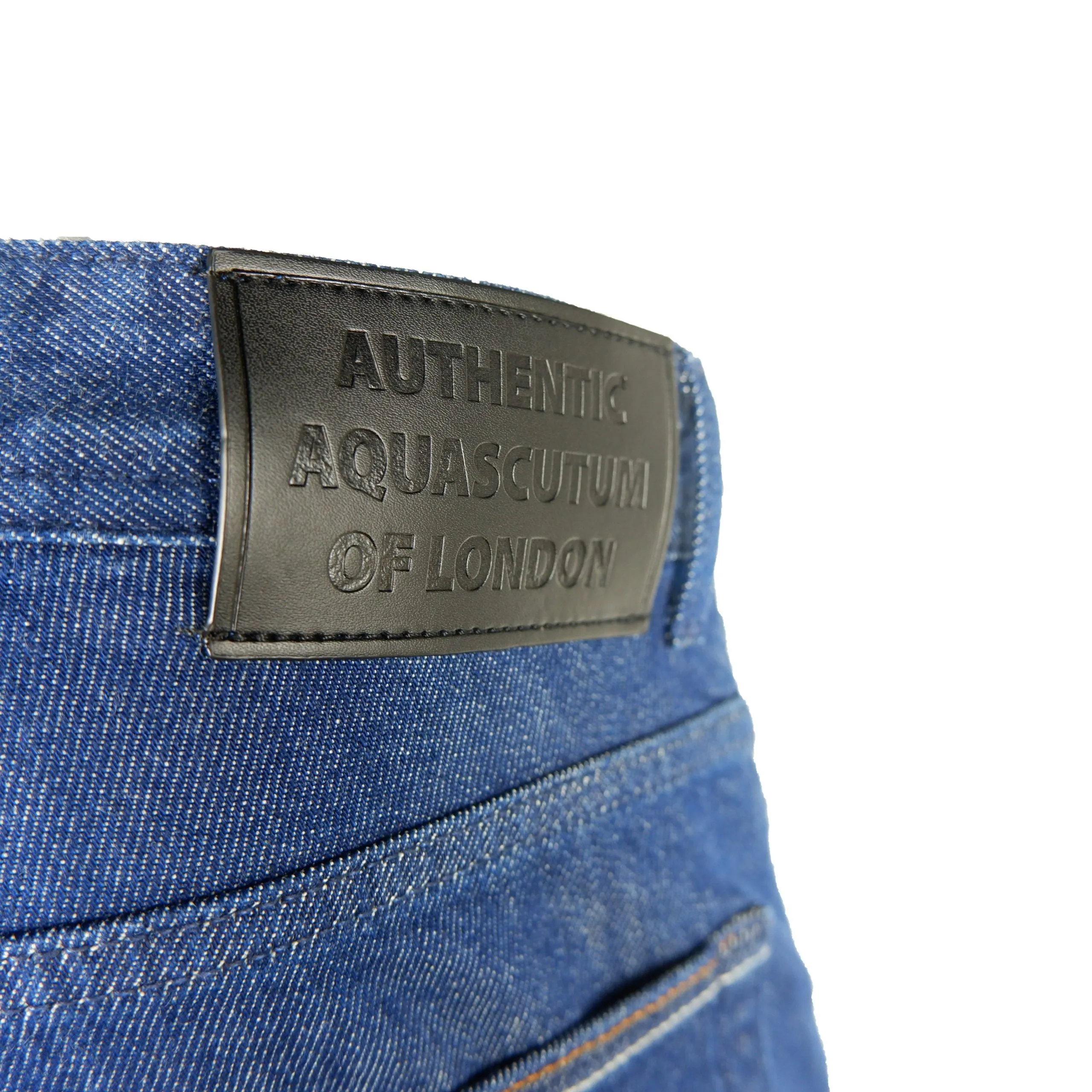 Aquascutum Blue Cotton Men Jeans sold by Siebentaschen product image thumbnail 3