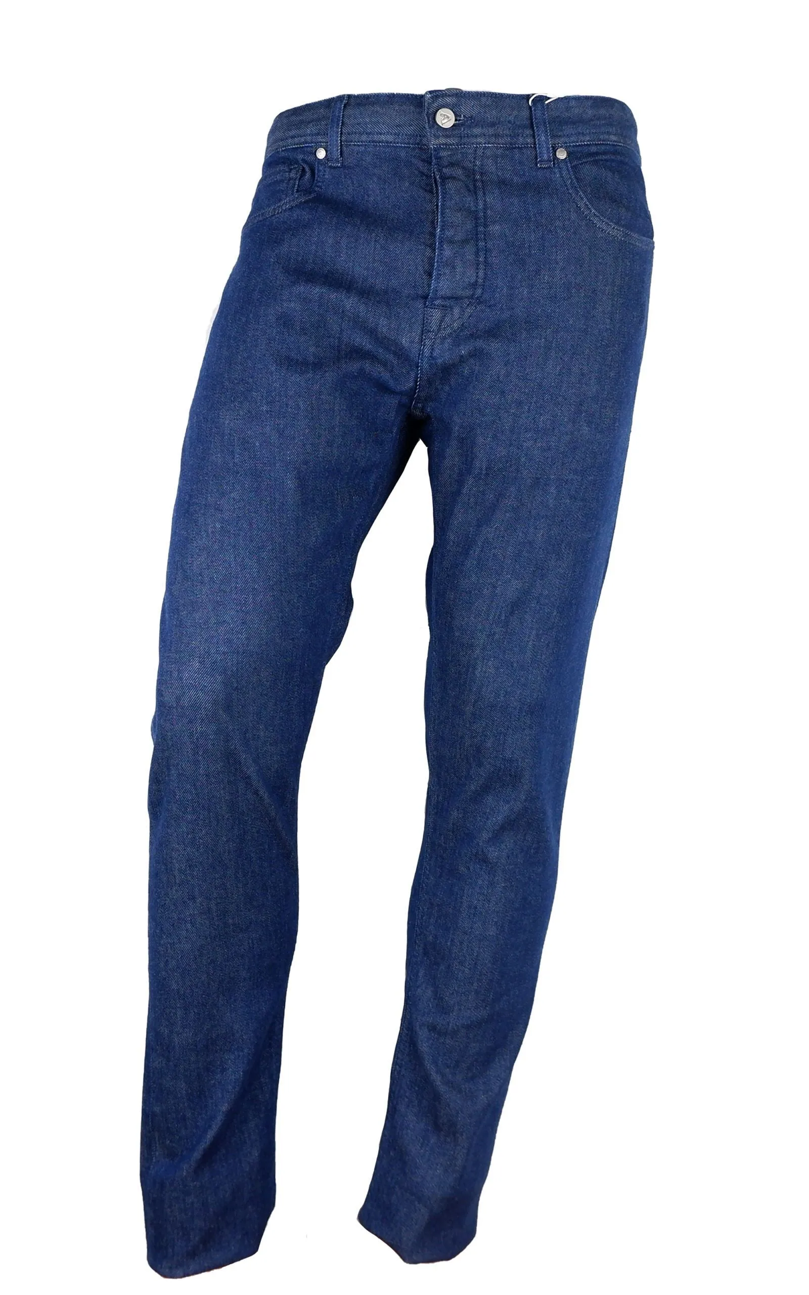 Aquascutum Blue Cotton Men Jeans sold by Siebentaschen