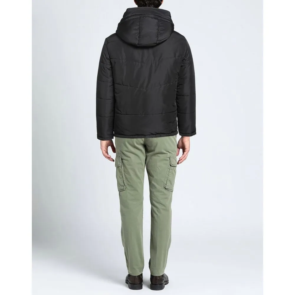 Aquascutum Black Polyamide Men's Jacket sold by Siebentaschen product image thumbnail 3