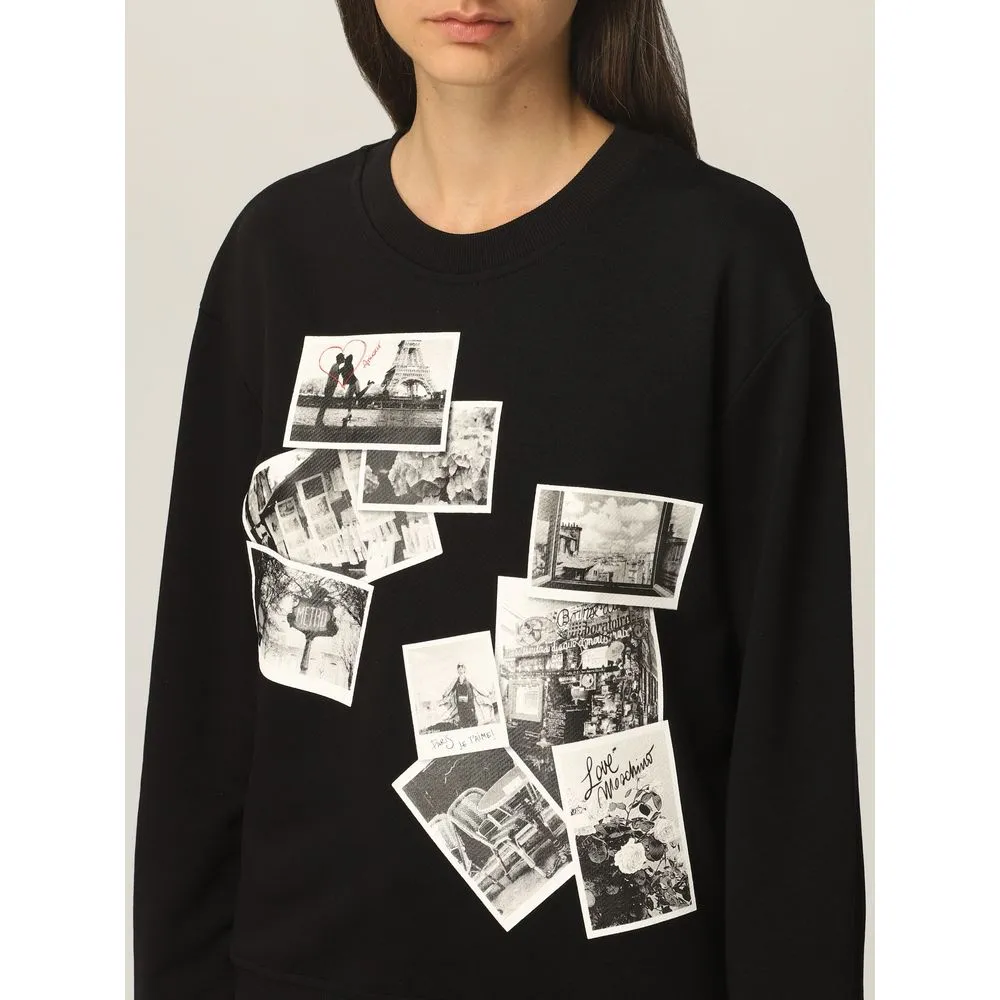 Love Moschino Black Cotton Women Sweater sold by Siebentaschen product image thumbnail 3