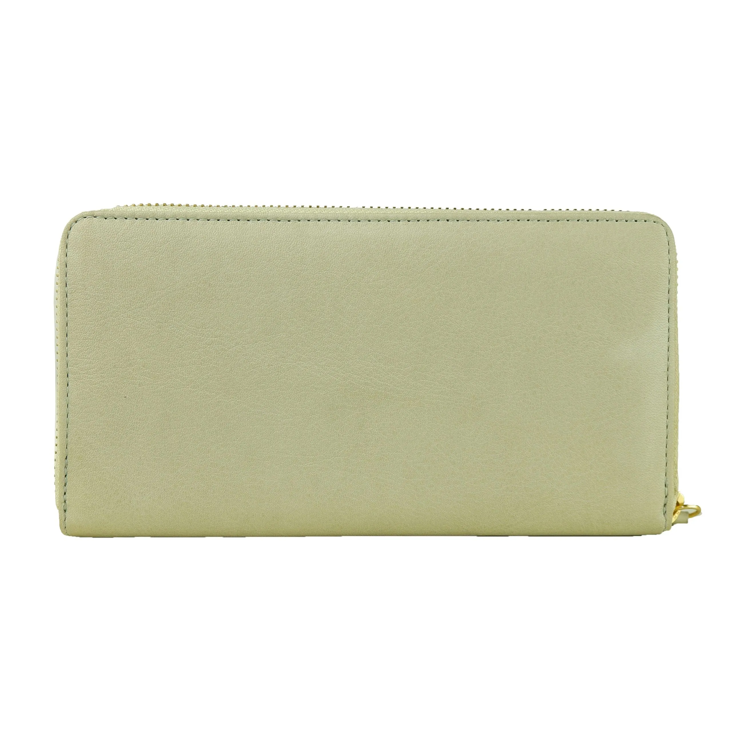 Cavalli Class Gray Calfskin Women Wallet sold by Siebentaschen product image thumbnail 3