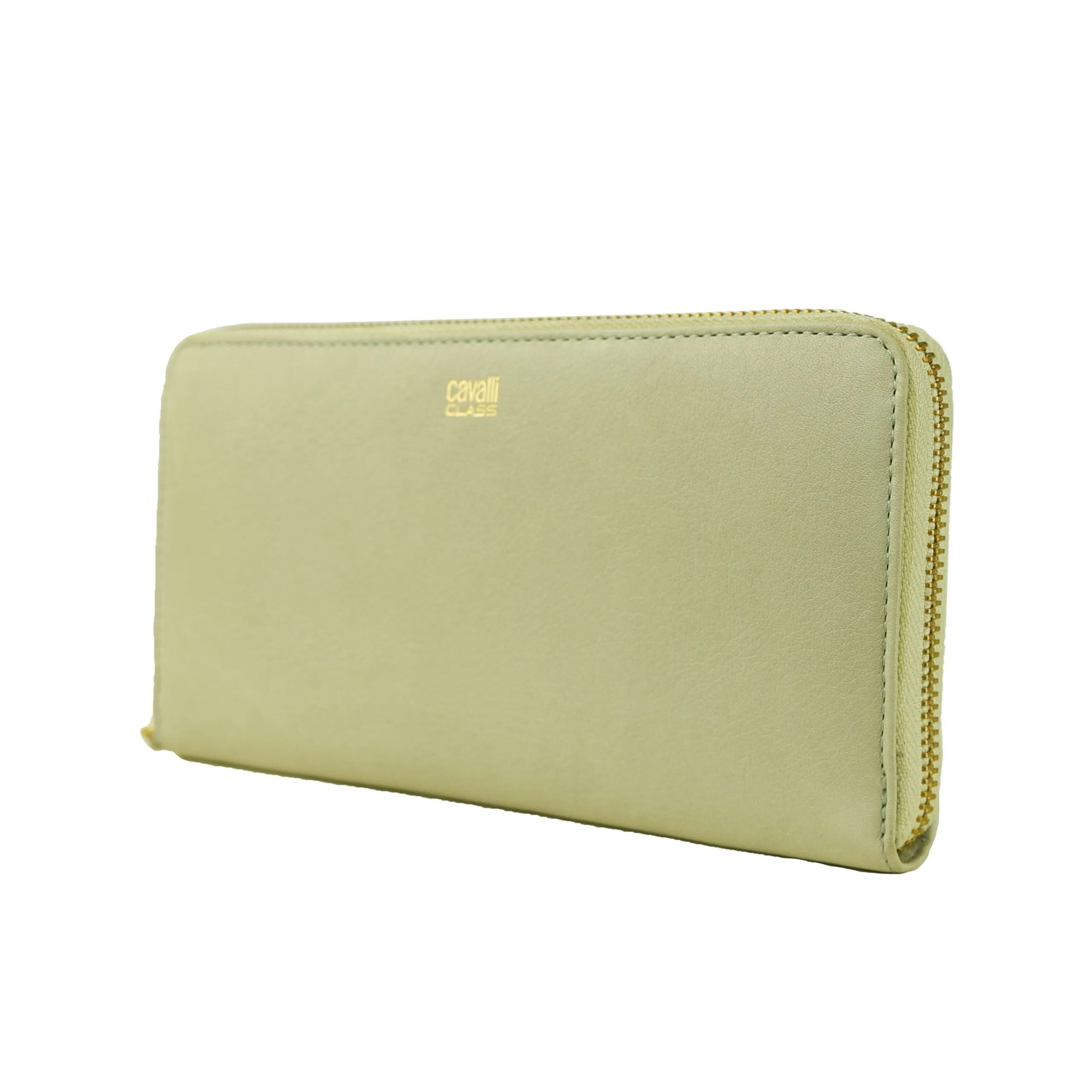 Cavalli Class Gray Calfskin Women Wallet sold by Siebentaschen product image thumbnail 2