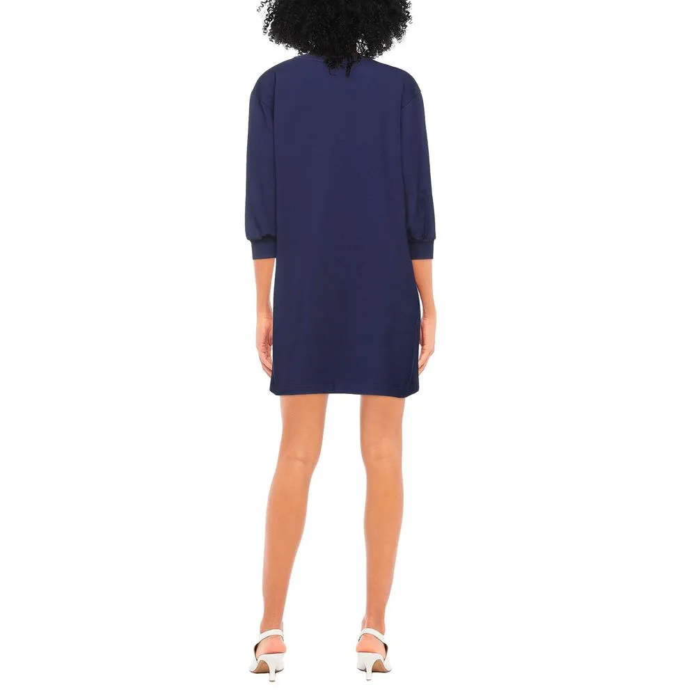 Love Moschino Blue Cotton Women Dress sold by Siebentaschen product image thumbnail 2