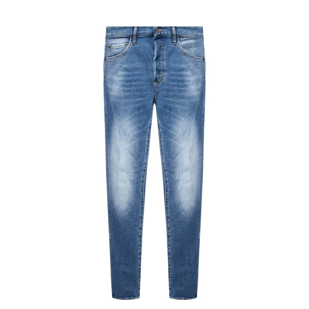 Dsquared² Blue Cotton Men's Distressed Jean sold by Siebentaschen product image thumbnail 5