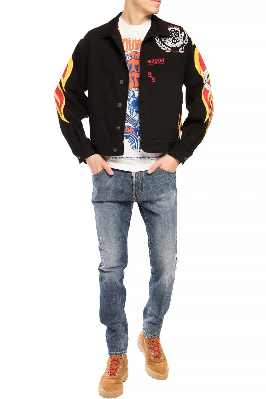 Dsquared² Blue Cotton Men Jeans sold by Siebentaschen product image thumbnail 4
