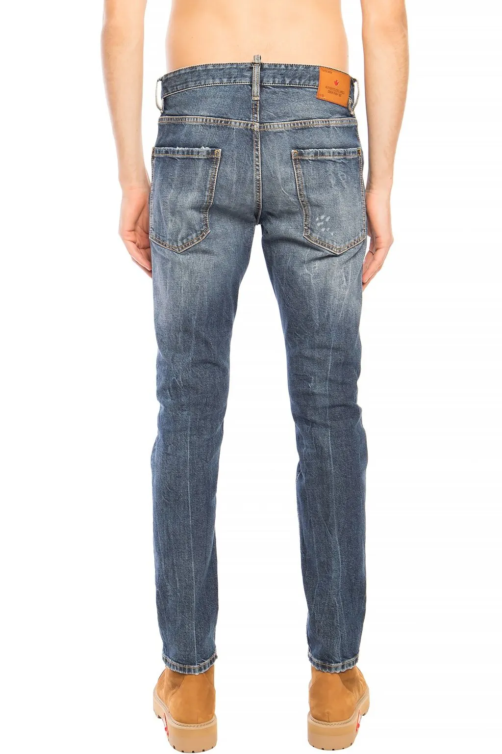 Dsquared² Blue Cotton Men Jeans sold by Siebentaschen product image thumbnail 2