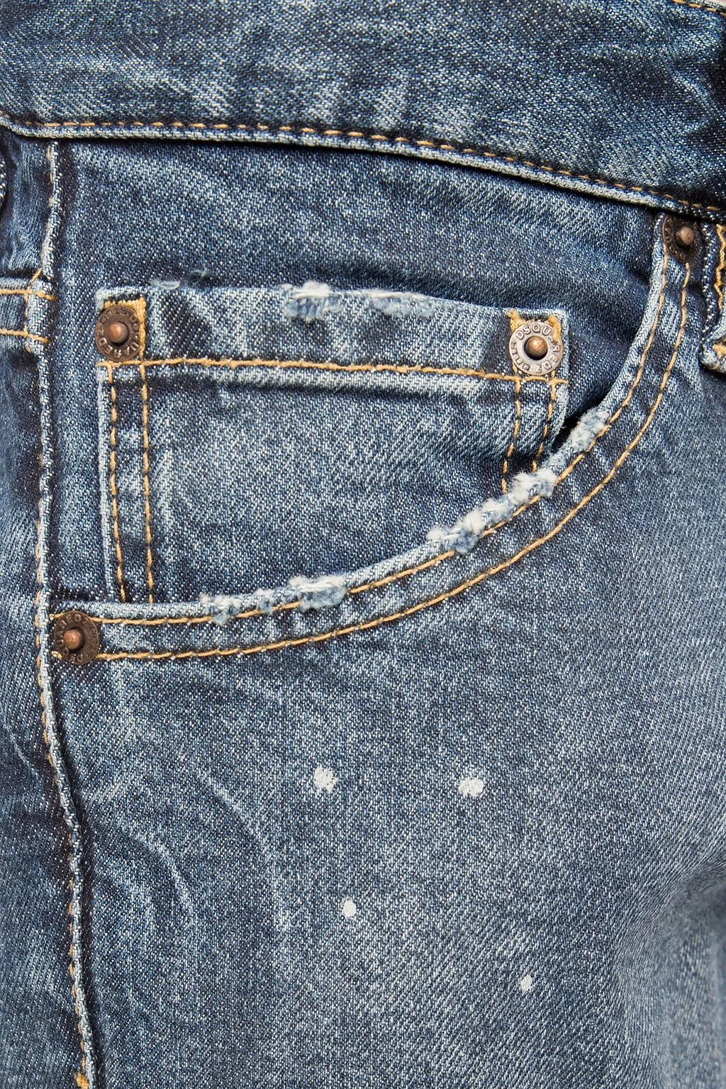 Dsquared² Blue Cotton Men Jeans sold by Siebentaschen product image thumbnail 3