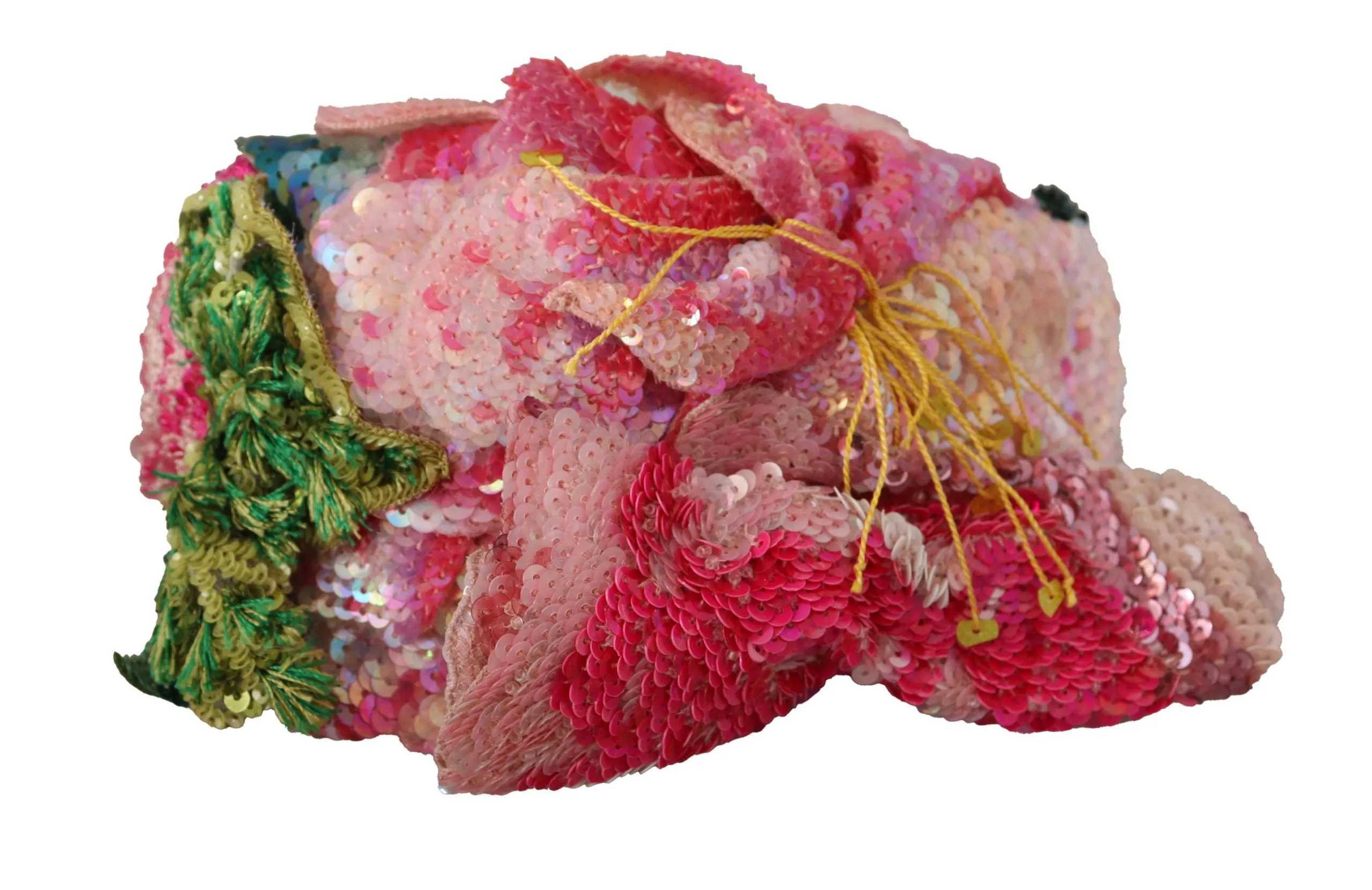 Dolce & Gabbana Multicolor Sequined Lurex Black Hair Headband sold by Siebentaschen product image thumbnail 3