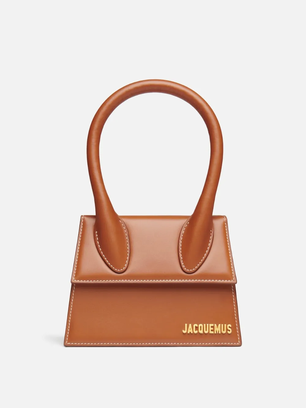 Jacquemus Le Chiquito Moyen Brown Bag sold by Siebentaschen