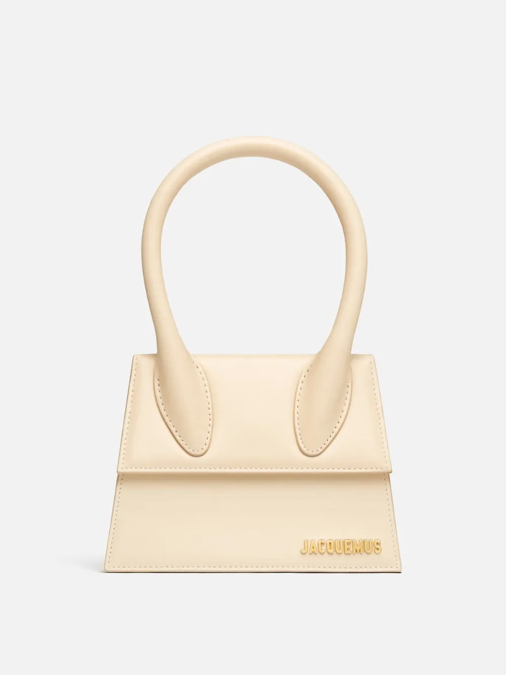 Jacquemus Le Chiquito Moyen Ivory Bag sold by Siebentaschen
