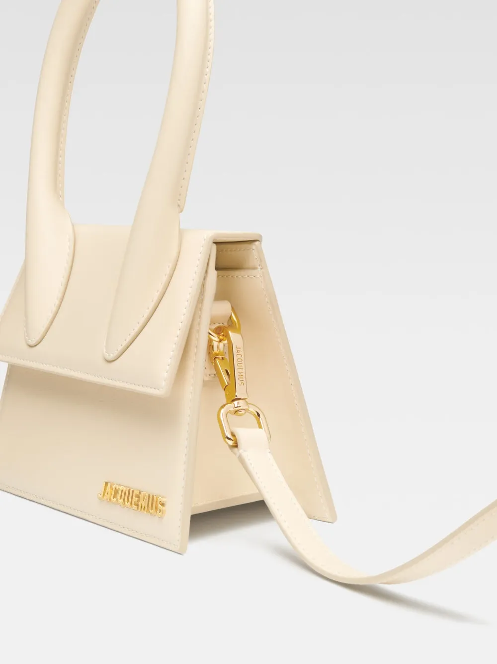 Jacquemus Le Chiquito Moyen Ivory Bag sold by Siebentaschen product image thumbnail 5