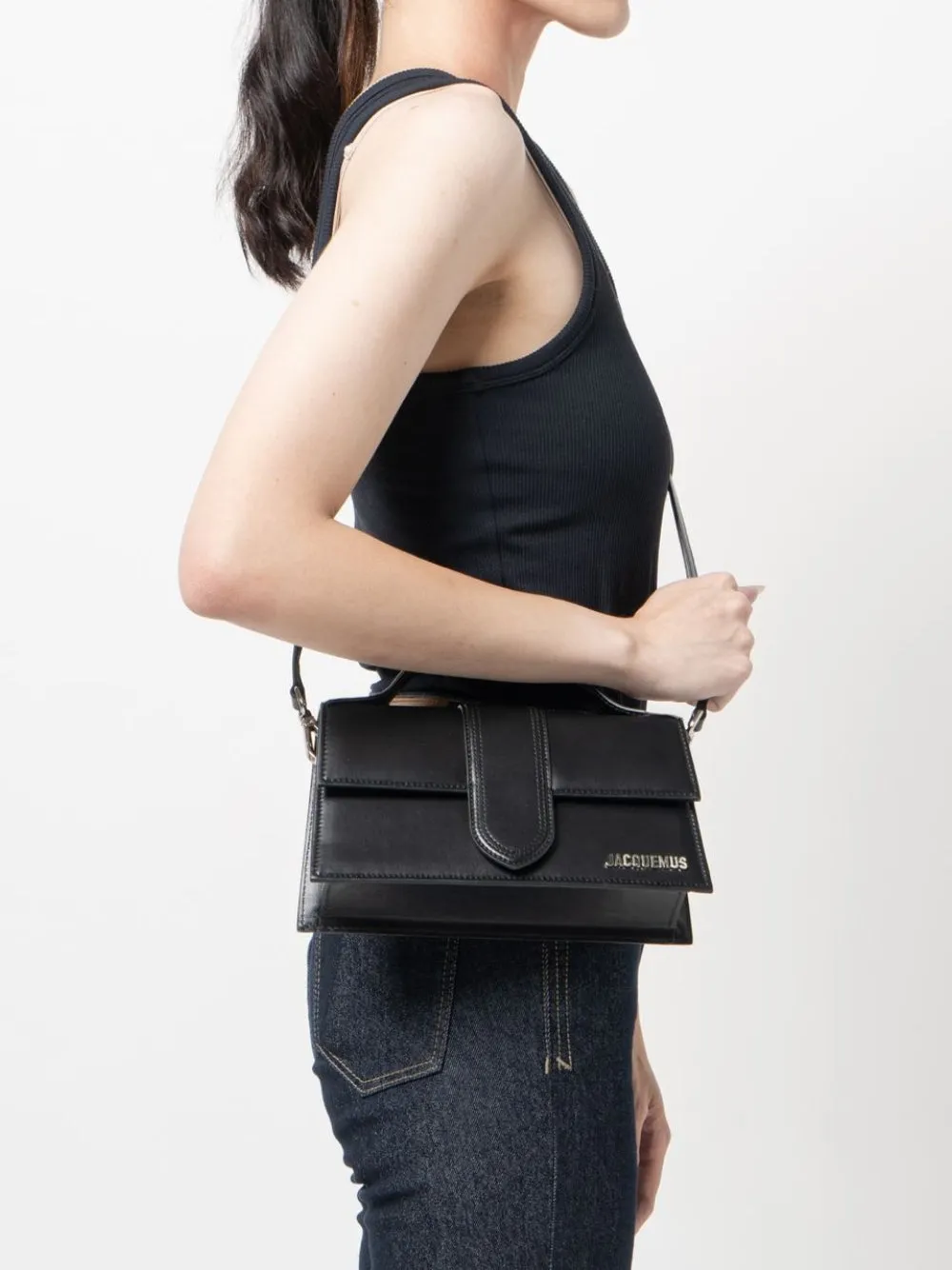 Jacquemus Le Grand Bambino Black Bag sold by Siebentaschen product image thumbnail 2