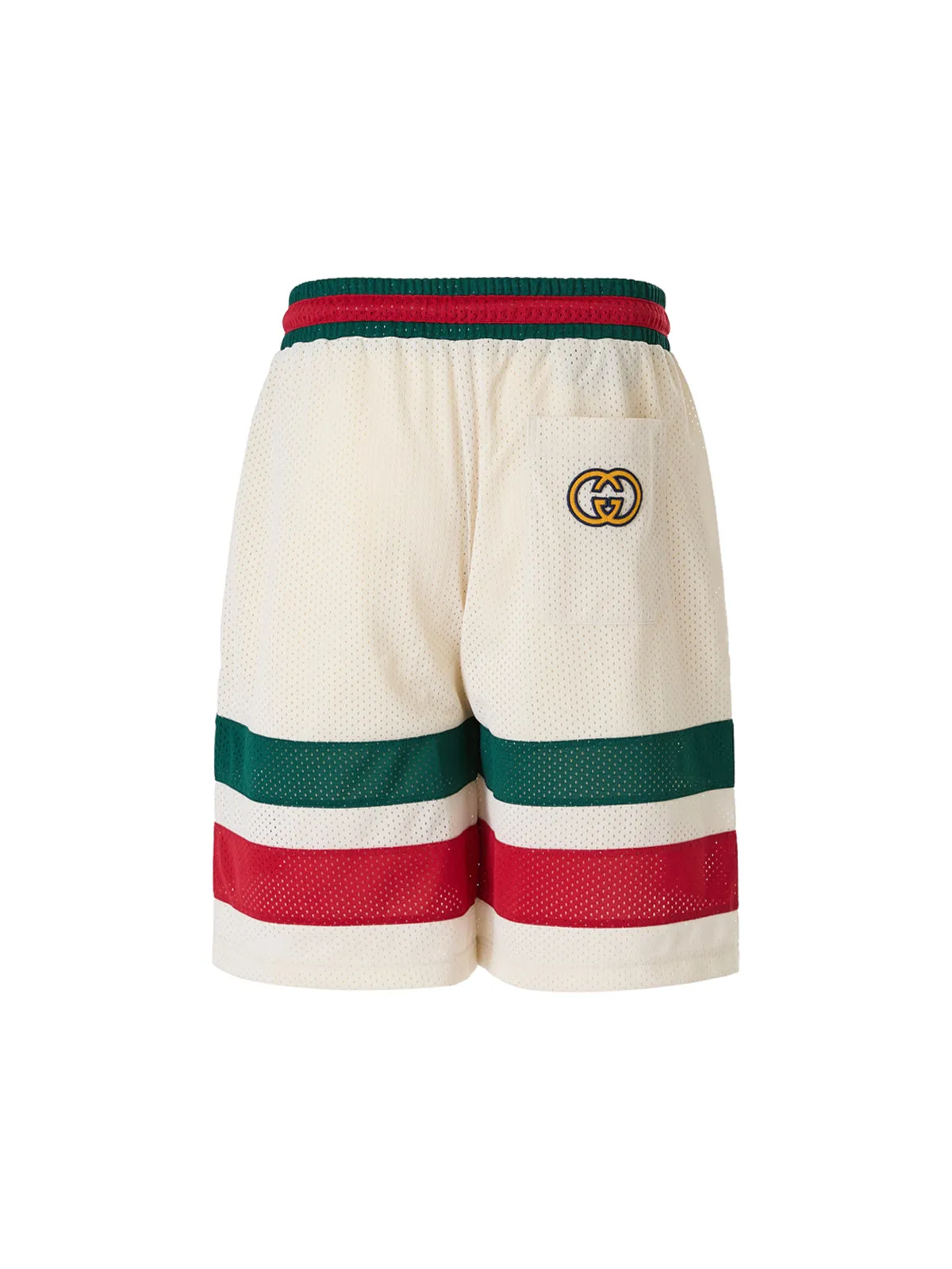 Gucci Cream polyester Logo Shorts sold by Siebentaschen product image thumbnail 2