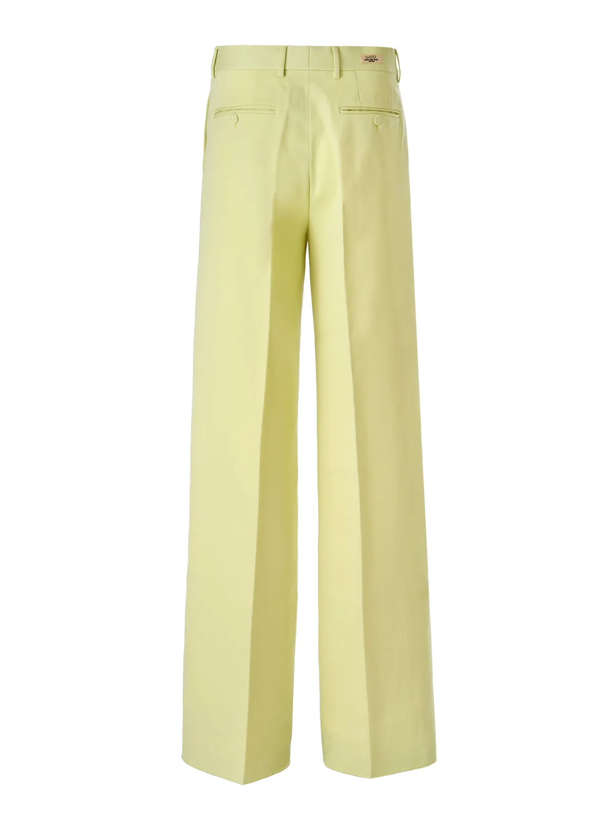 Gucci Lime Yellow Polyester Pants sold by Siebentaschen product image thumbnail 2