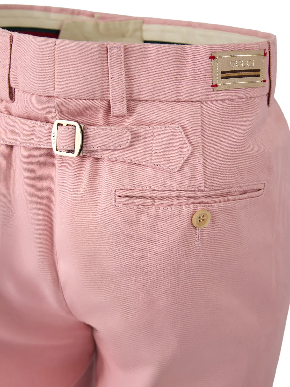Gucci Light Pink Cotton Pants sold by Siebentaschen product image thumbnail 3