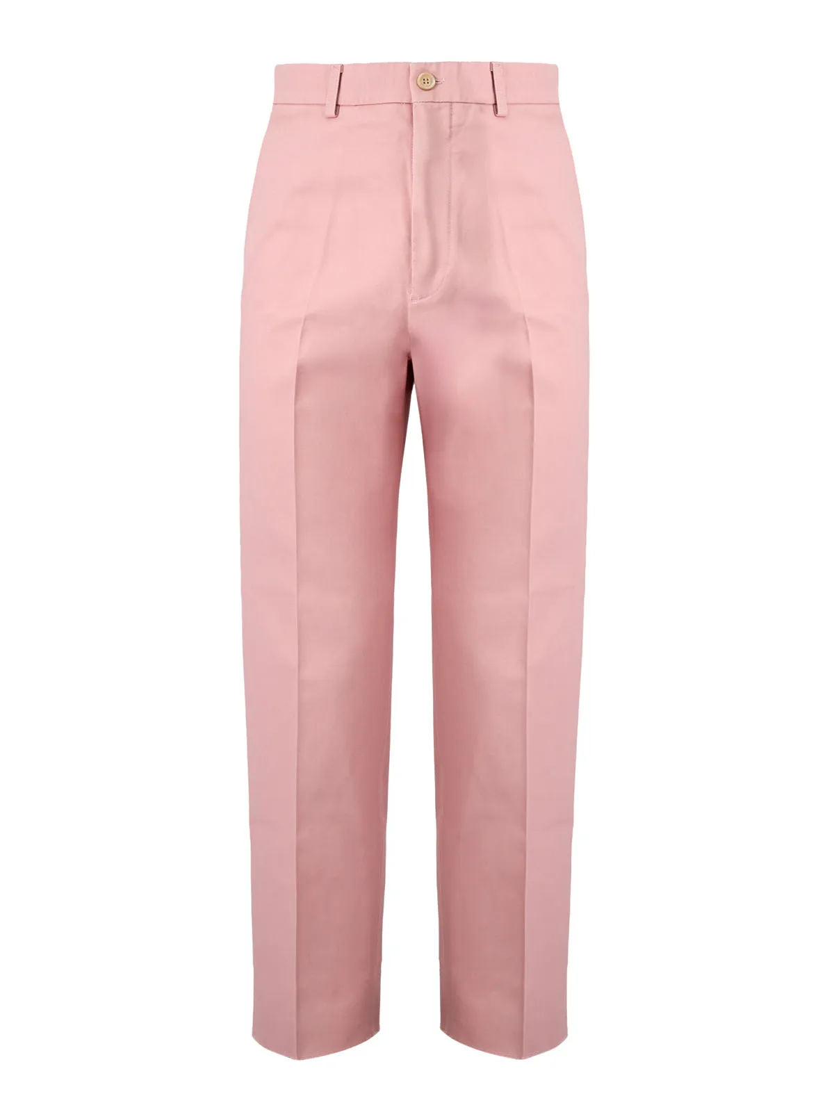 Gucci Light Pink Cotton Pants sold by Siebentaschen
