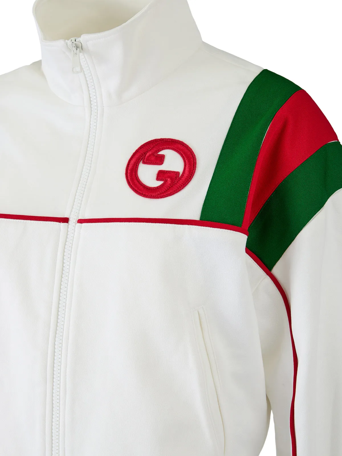 Gucci White Polyester Logo Sweatshirt sold by Siebentaschen product image thumbnail 2