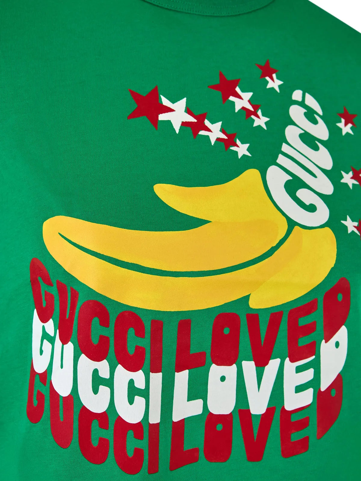 Gucci Green Cotton Logo T-Shirt sold by Siebentaschen product image thumbnail 2