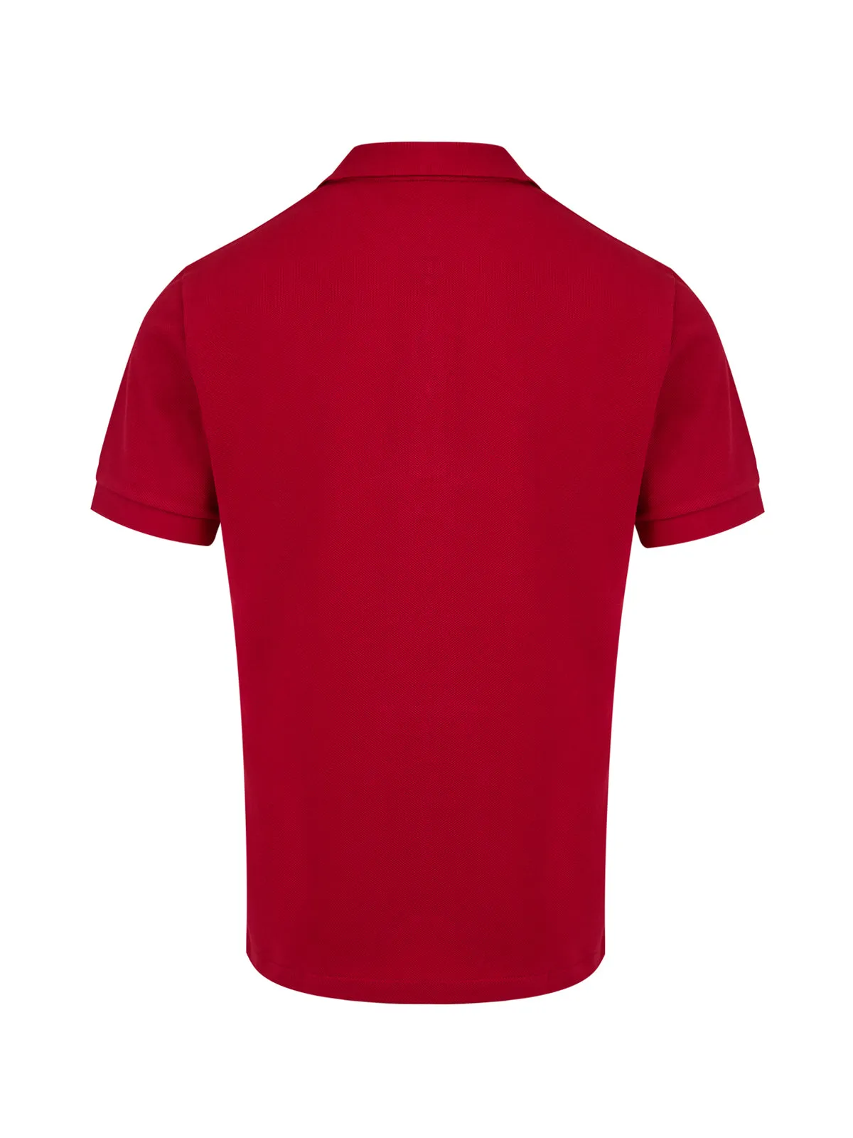 Burberry Red Cotton Collared Polo Shirt sold by Siebentaschen product image thumbnail 3