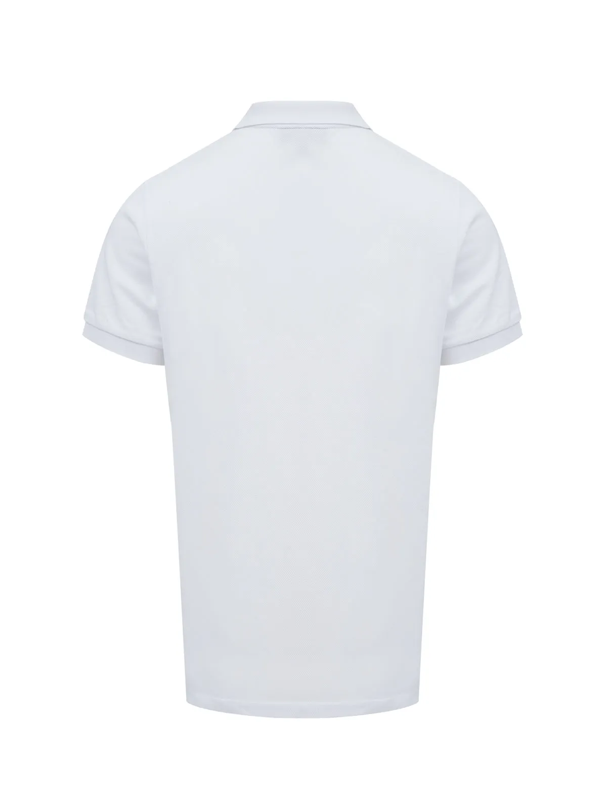 Burberry White Cotton Collared Polo Shirt sold by Siebentaschen product image thumbnail 3