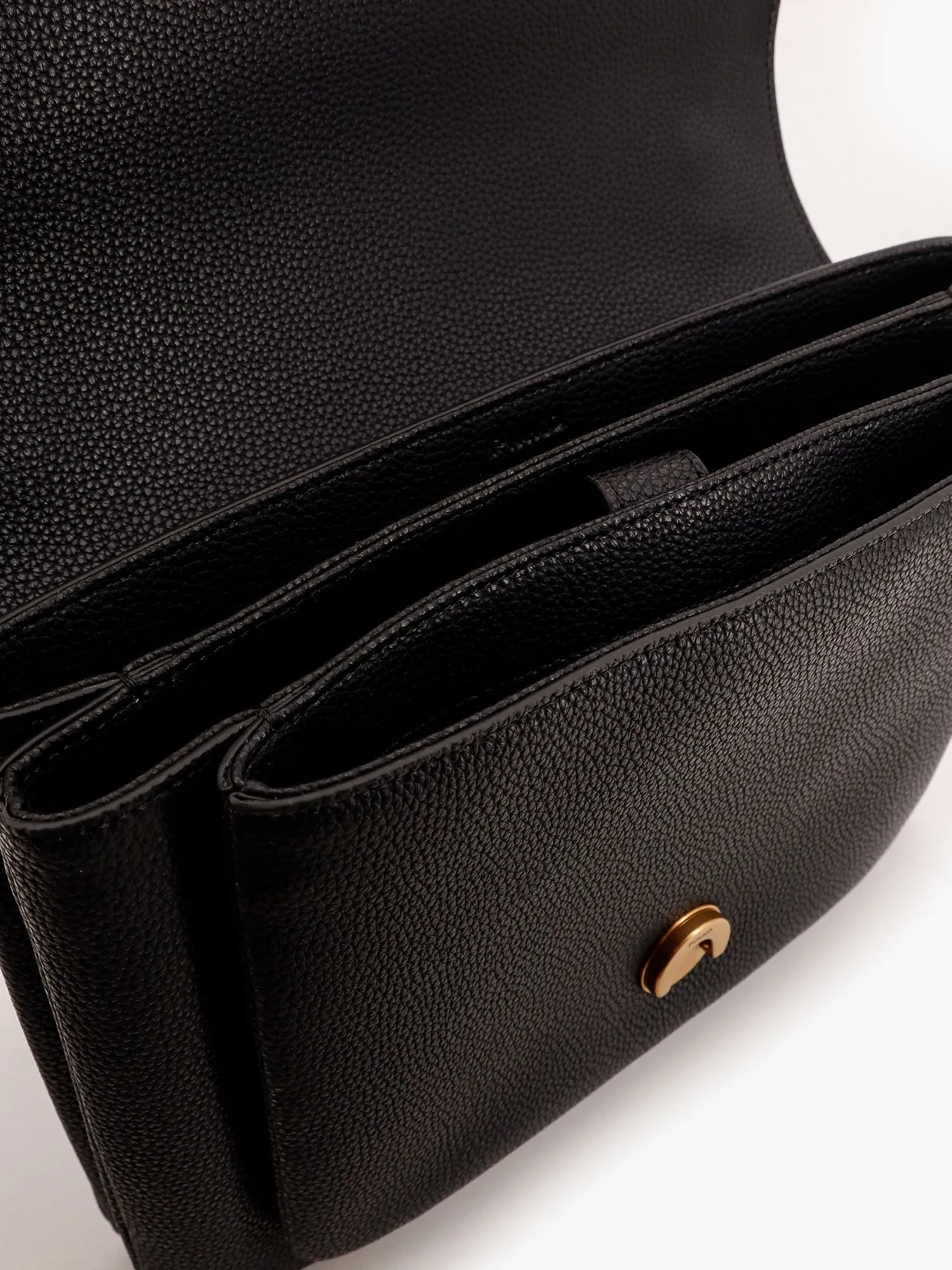 Pinko Leather shoulder bag with metal love birds buckle sold by Siebentaschen product image thumbnail 4