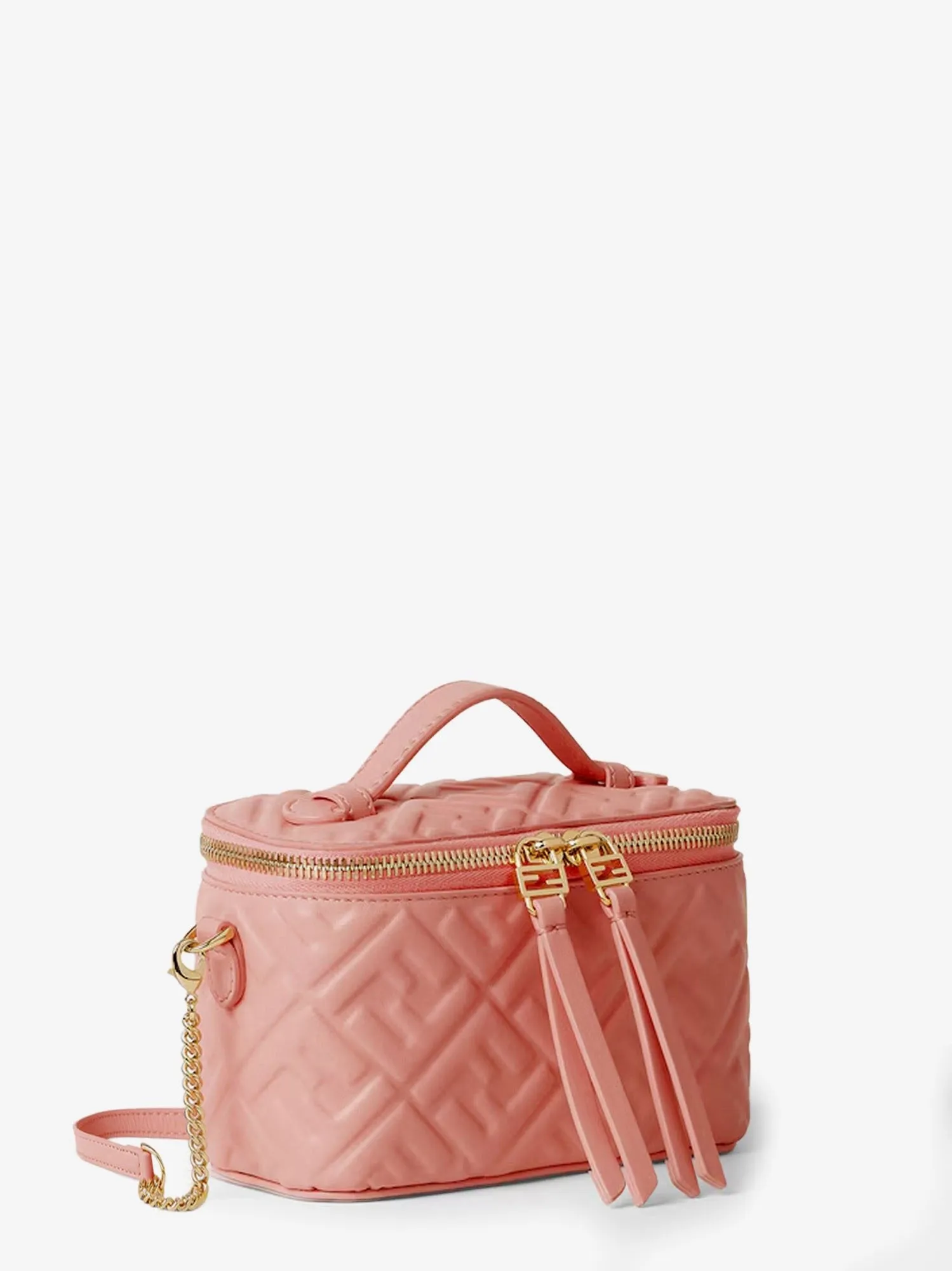 Fendi Vanity leather shoulder bag with FF motif sold by Siebentaschen product image thumbnail 3