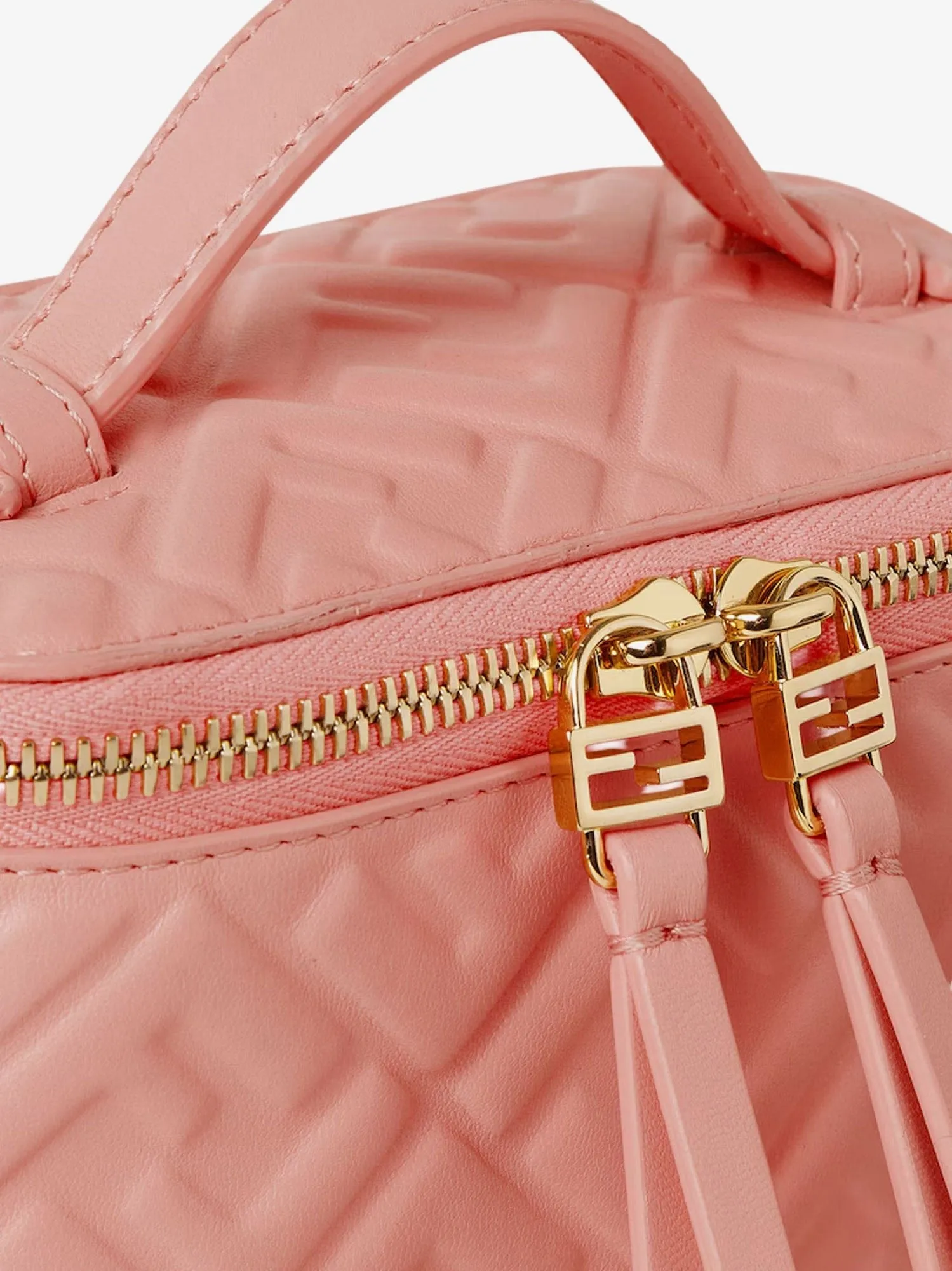 Fendi Vanity leather shoulder bag with FF motif sold by Siebentaschen product image thumbnail 4