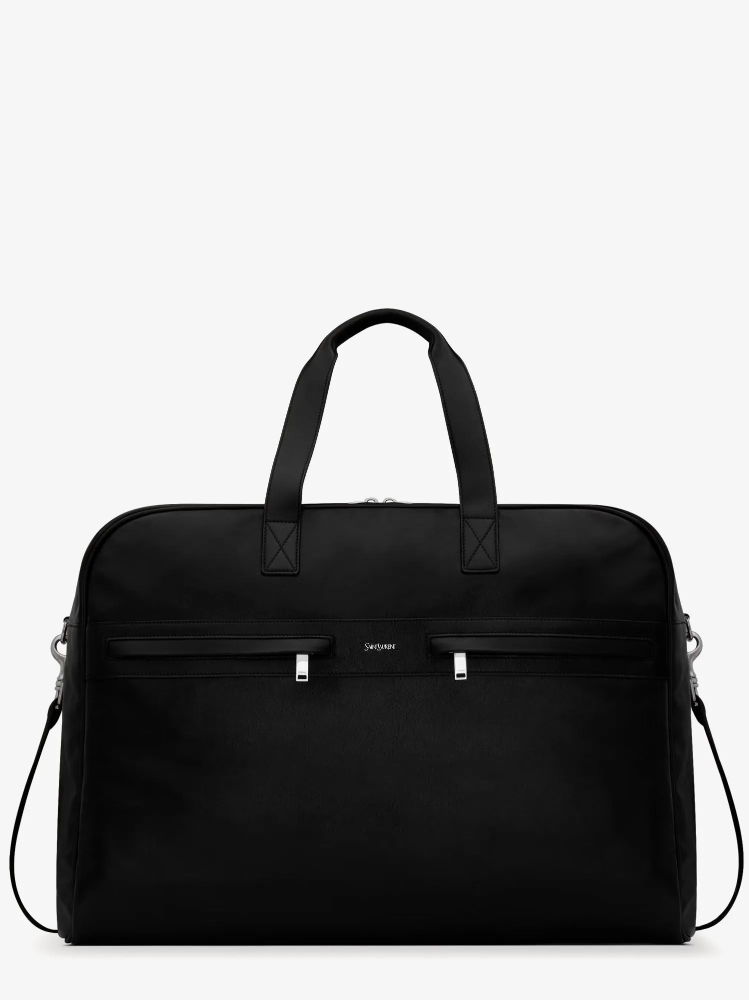 Saint Laurent Camp leather travel bag sold by Siebentaschen
