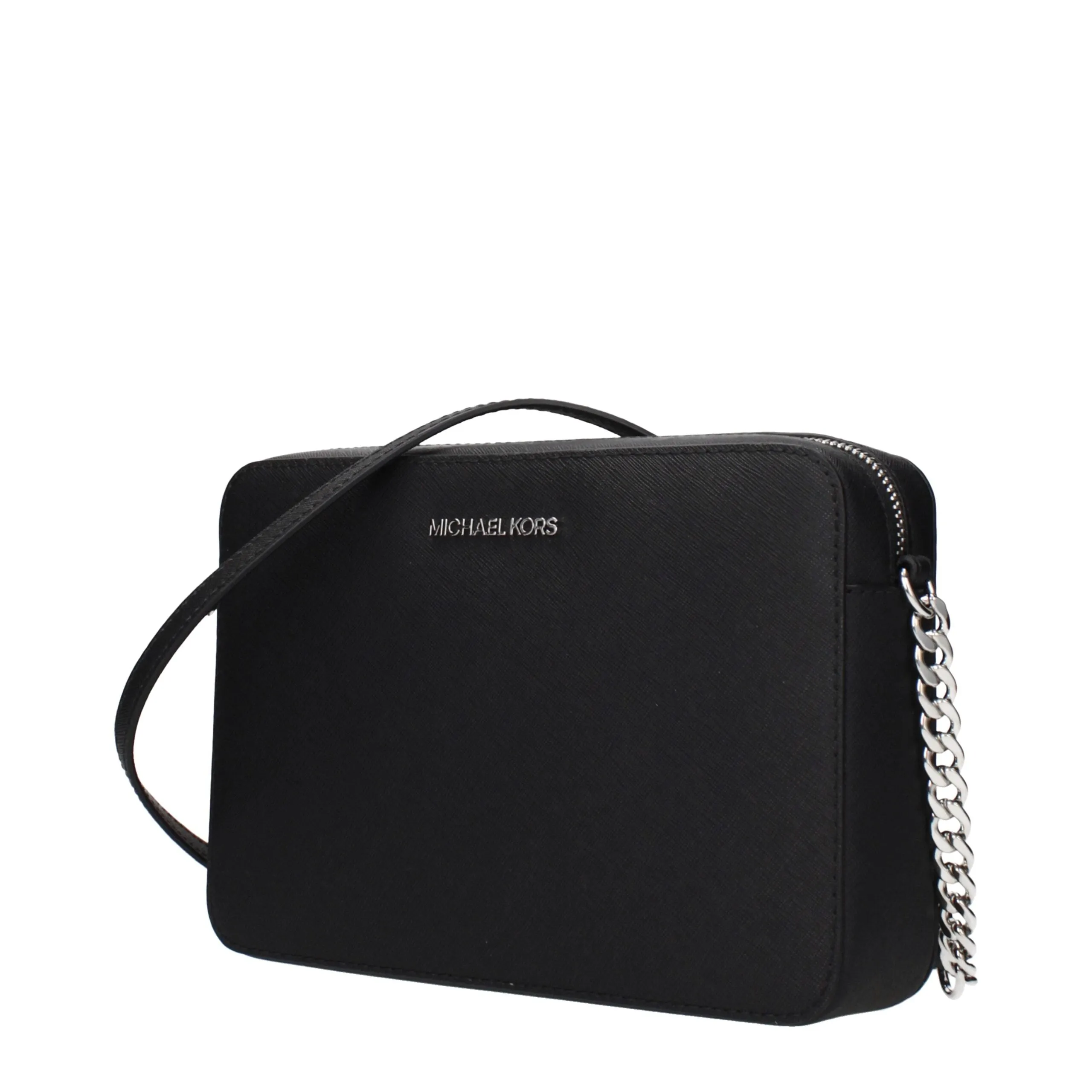 Michael Kors Black Leather Crossbody Bag sold by Siebentaschen product image thumbnail 2
