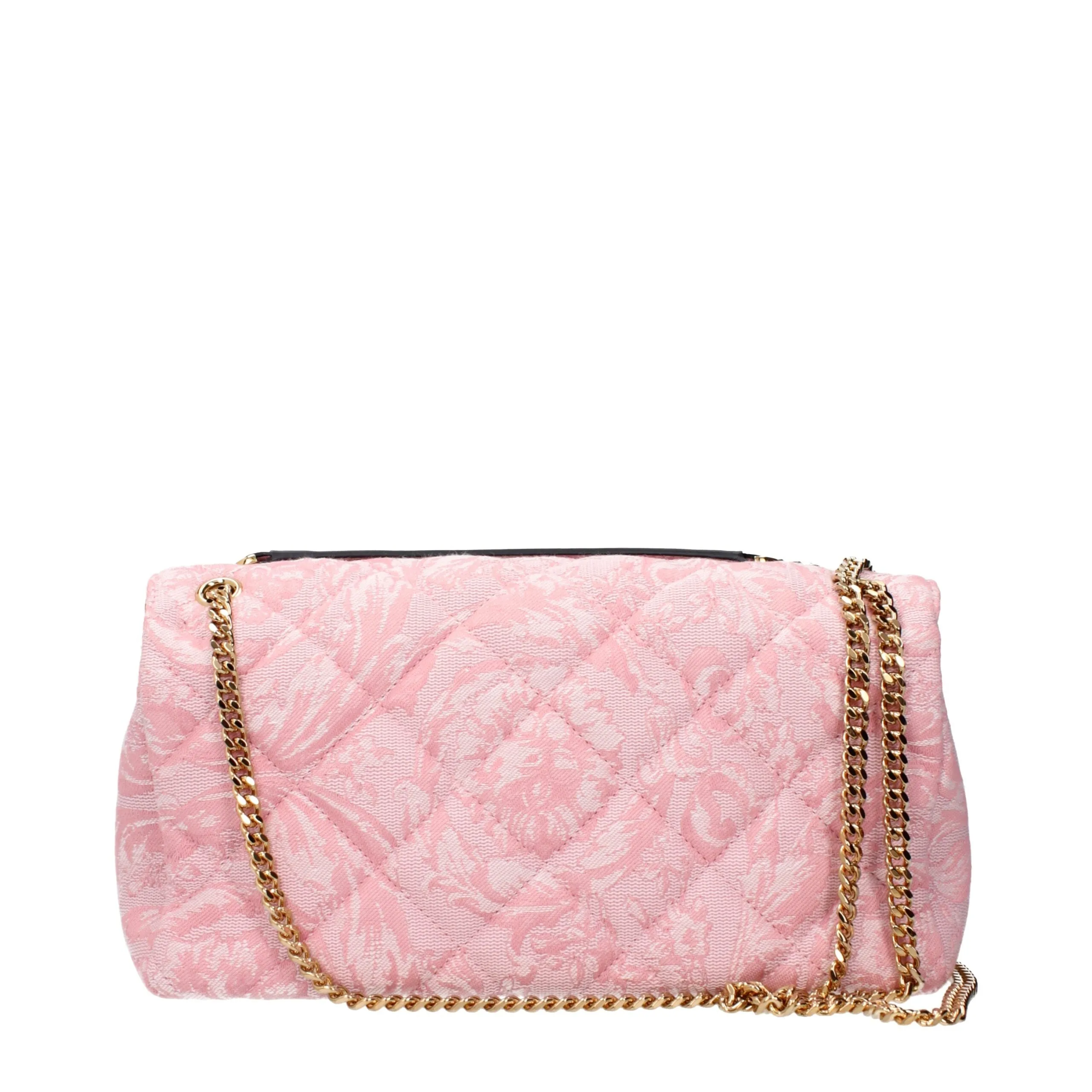 Versace Pink Fabric Shoulder Bag sold by Siebentaschen product image thumbnail 3