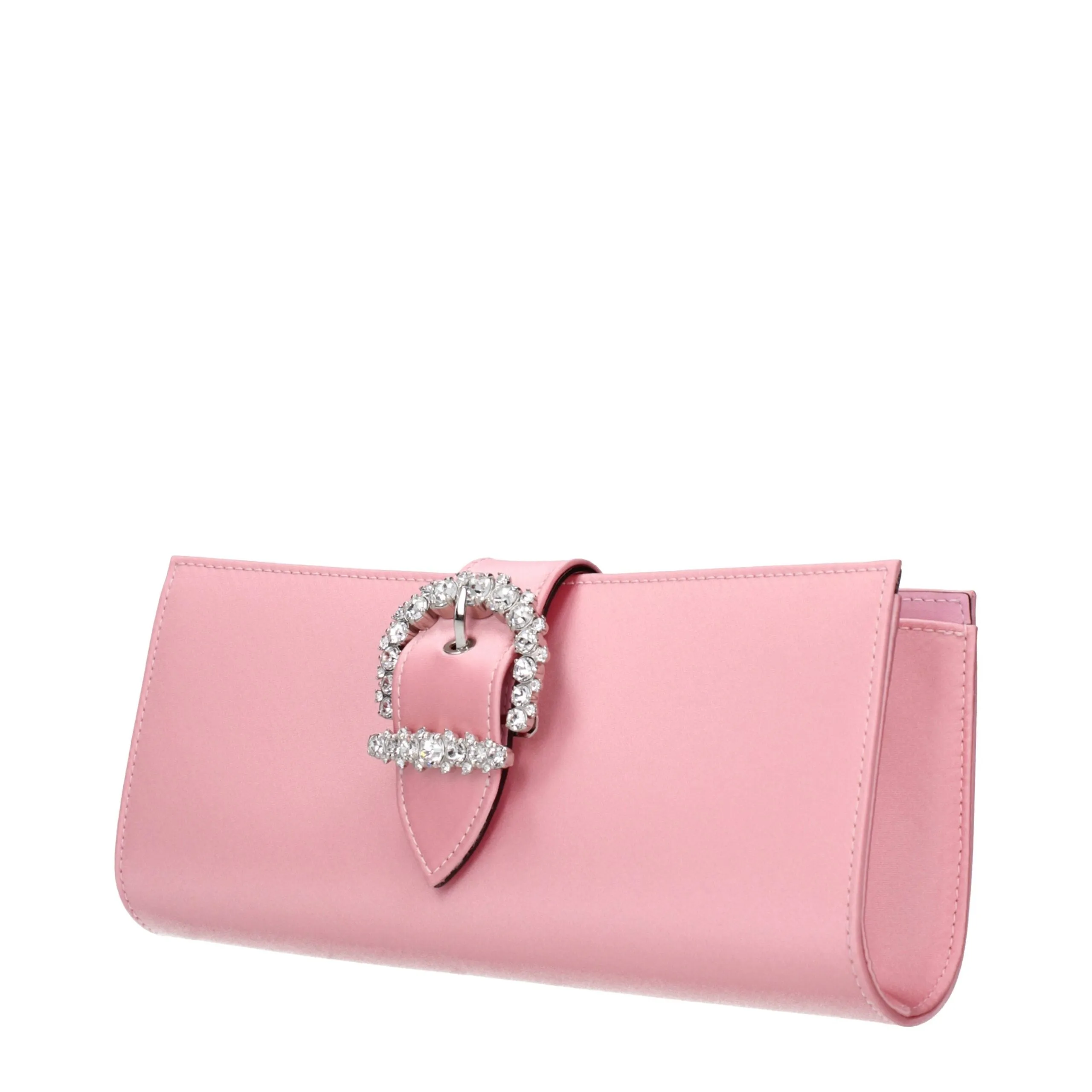Jimmy Choo Pink Satin Clutch Bag sold by Siebentaschen product image thumbnail 2