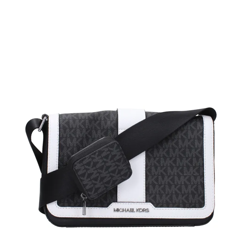 Michael Kors Black Fabric Crossbody Bag sold by Siebentaschen